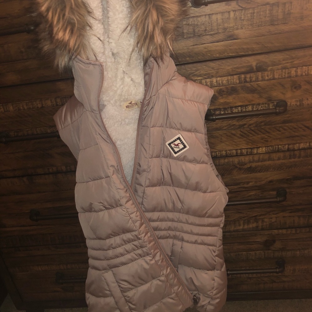 Hollister Tan Vest